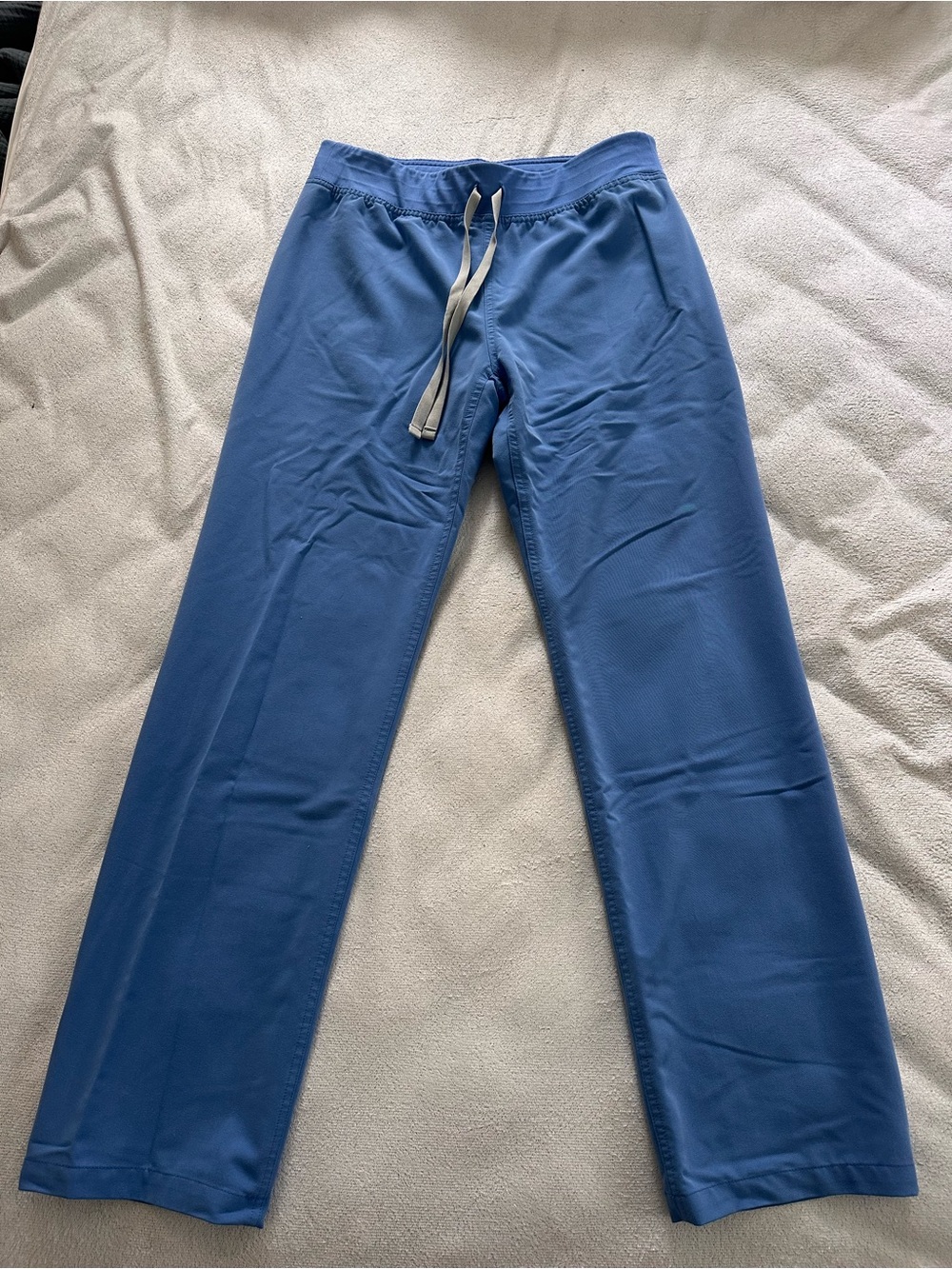 Figs Blue Drawstring Scrub Pants